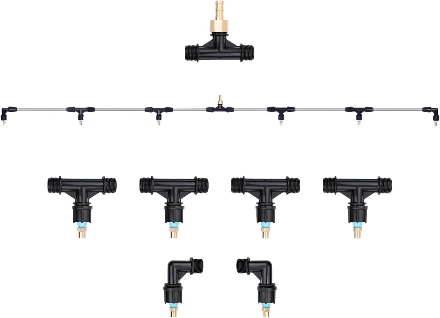Amazon.com: Metal 6-Nozzle Poly Boom Wand with 3/8